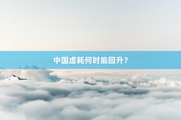 中国虚耗何时能回升？